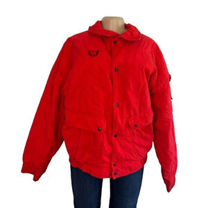 Robbe Vintage Red Ski Coat